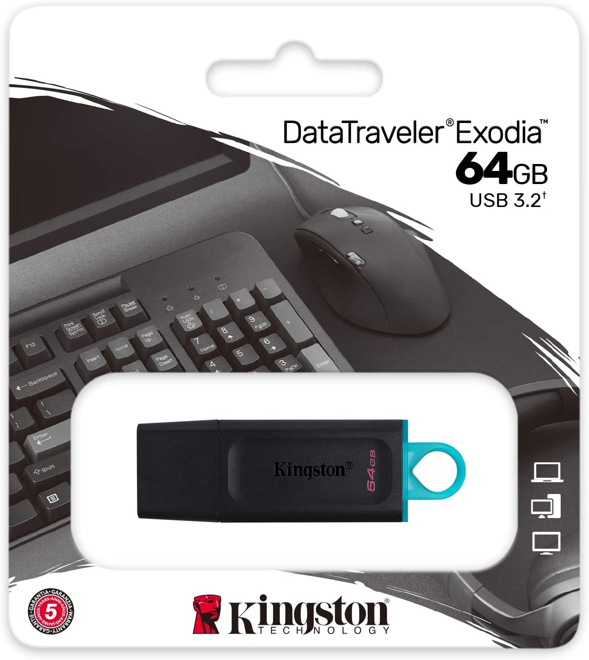 Chiavetta USB ✯ Kingston DataTraveler Exodia ✯ 64 GB